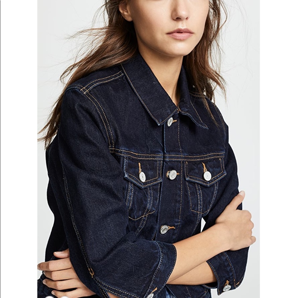 SOLD TRAVE NWT Zoey Blue Denim Jean Jacket - Picture 4 of 8